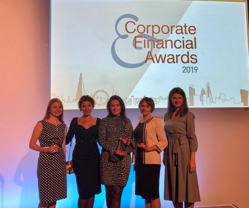 Corporate and Financial Awards